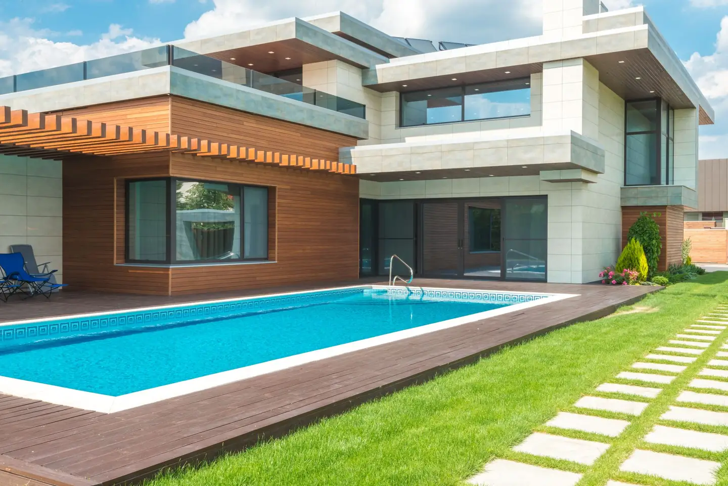 Swimming pool built in Hampton, NSW